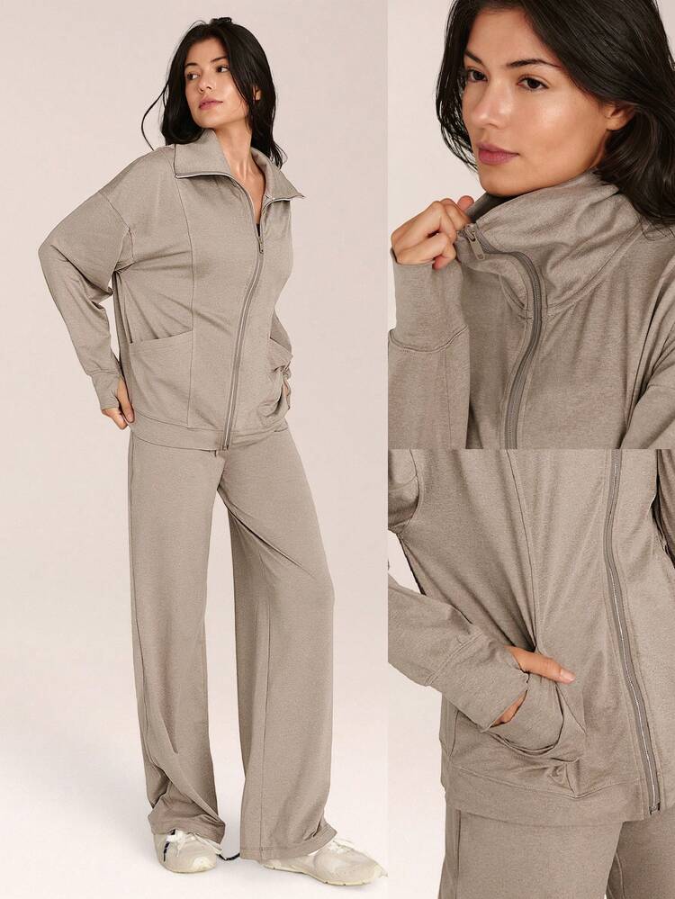 Cloudknit Relaxed Fit Pockets Jacket