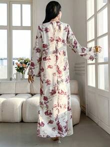 Yasmyna Đầm kiểu Pháp mới, cổ chữ V, thêu hoa, xếp ly, chất liệu vải mềm mại. - Nhiều màu - Xem 6
