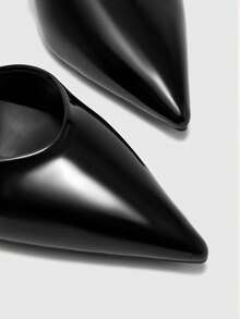 CUCCOO BIZCHIC Women Shoes Women's Pointed Thin High Heel Black Ankle Strap Women's High Heel Shoes Slingback Shoes Daily Versatile Often Commuting To Work Women's Shoes - Black - View 8