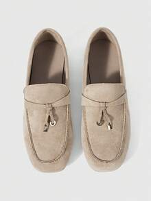 Sleekvia Women's Versatile Fashion Flat Shoes For Daily Wear - Apricot - View 2