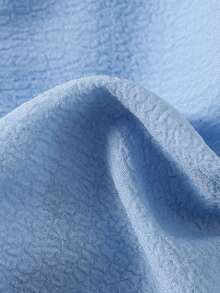 3pcs/Set Young Girls' Jumpsuits, Blue 3D Floral Design, Pink Jumpsuit, Apricot Jumpsuit - Multicolor - View 4