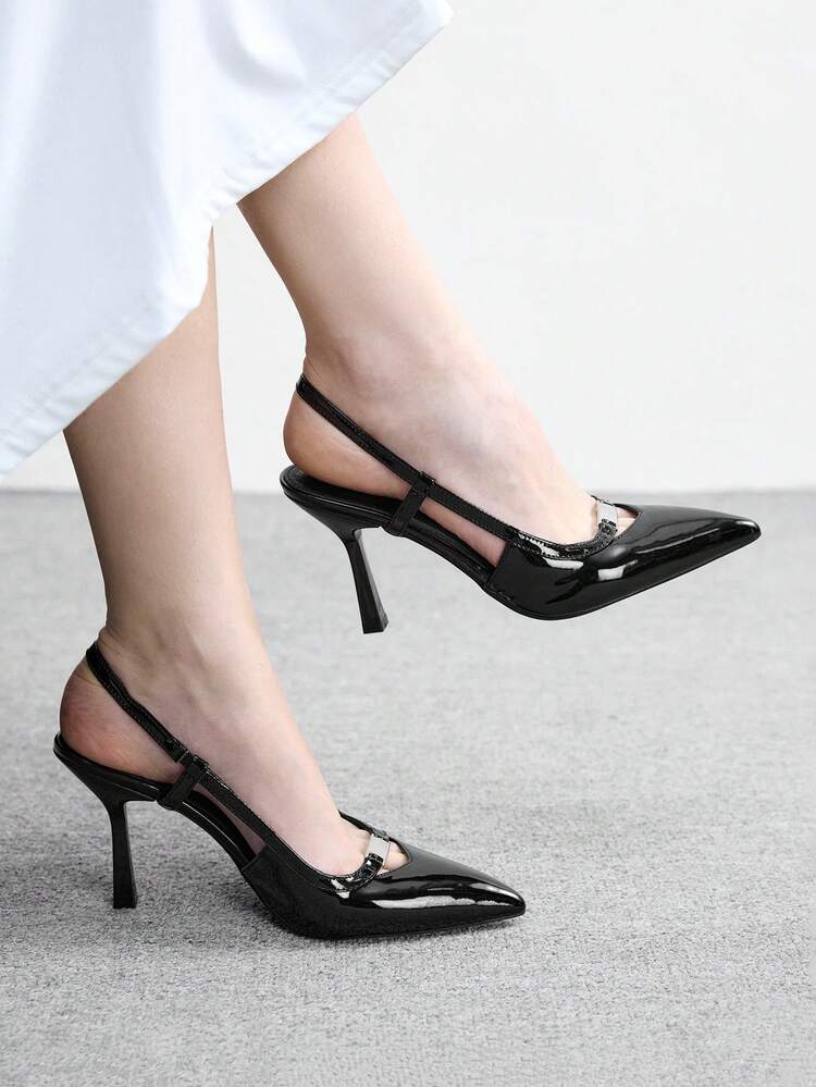 CUCCOO BIZCHIC Women's Sexy Criss-Cross Lace-Up Stiletto High Heel Shoes, Fashion Party Club Wear, Spring/Summer