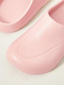 Cuccoo Sandalias casuales de playa para damas de cuatro estaciones, color rosa claro - Rosa - Ver 5