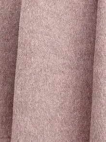 Franclia Plus Size Women's Elegant Winter Long Sleeve Thick Woolen Jacket,Gold Button Formal Commuter Cardigan,French Style Round Neck Knitted Blazer Overcoat - Baby Pink - View 6