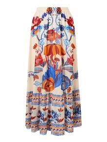 Swim Oasis Đầm maxi lưới kiểu Bohemian dành cho nữ, thích hợp cho bãi biển, khu nghỉ dưỡng, tiệc tùng vào mùa xuân/hè. - Nhiều màu - Xem 6