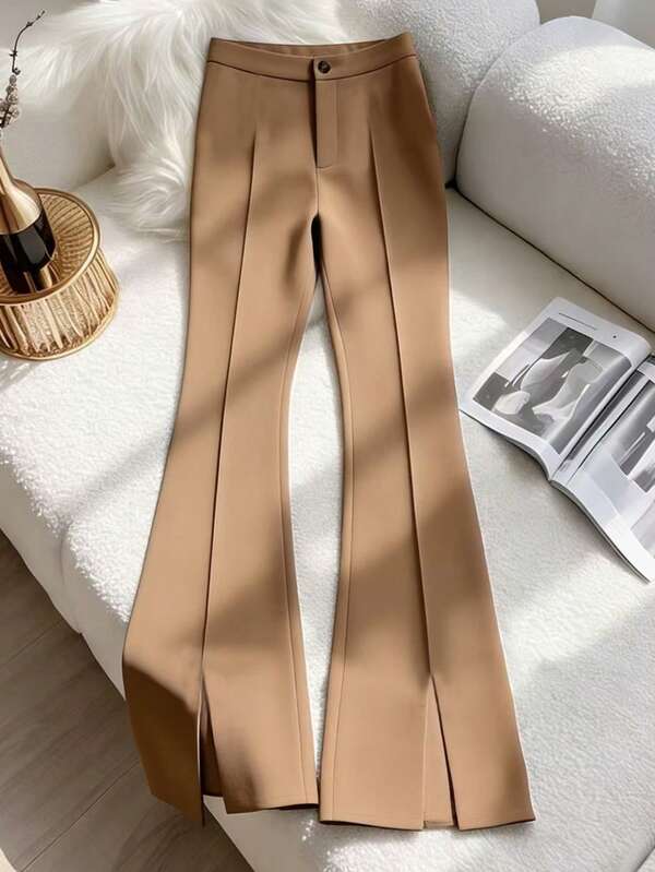 Franclia Summer Pants, Elegant Summer Pants, Casual Wear For Women In Summer, Party Elegant Casual Pants For Women, New Style Pants For Spring And Summer, Slim-Fitting Pants For Women, New Style Suit Pants, Nine-Inch Flare Pants, High-Waisted Slim-Fitting Pants For Women