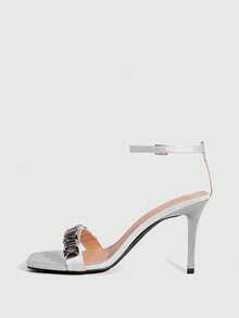 CUCCOO SZL Women Gladiator Sandals - Light Grey - View 9