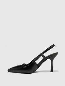 CUCCOO BIZCHIC Women's Sexy Criss-Cross Lace-Up Stiletto High Heel Shoes, Fashion Party Club Wear, Spring/Summer - Black - View 9