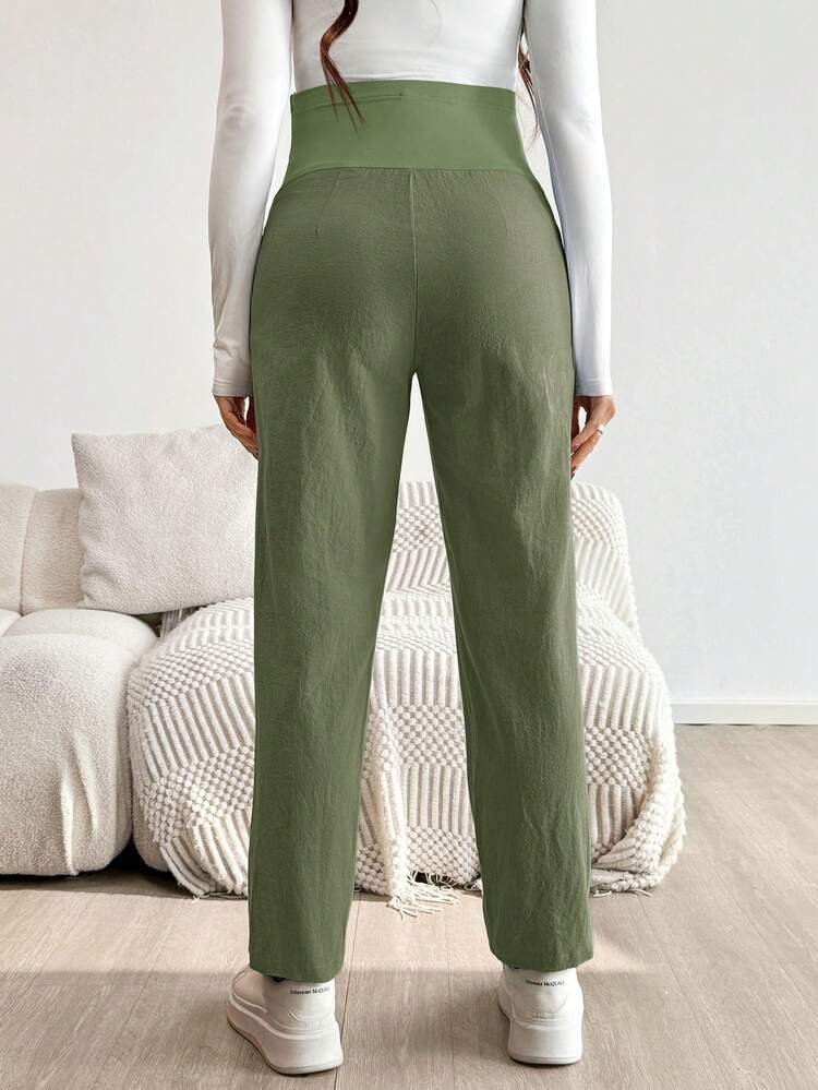 Maternity Two-Piece Suits - 綠色的 - 查看 2