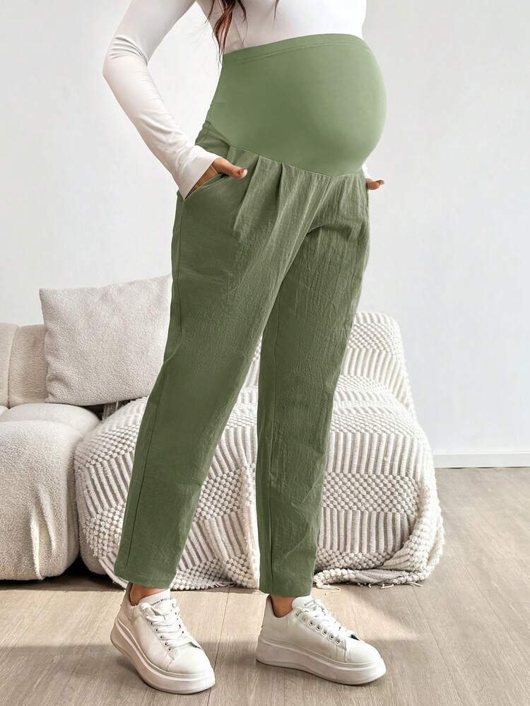 Maternity Two-Piece Suits - 綠色的 - 查看 3