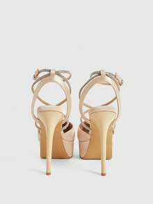 CUCCOO LuxiPop Women's Platform Water Platform High Heels - Gold - View 4