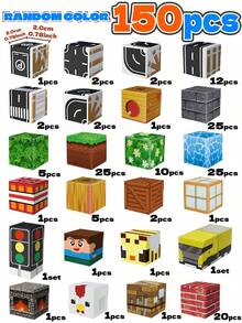 MINKOJA Bloques magnéticos, bloques de construcción para niños de 3+ años, cubos de bloques magnéticos, juguete de apilamiento magnético, juguetes de cumpleaños, juguetes de viaje, Pascua, bloques de construcción, juegos de bloques de construcción, bloques magnéticos - Multicolor - Ver 11