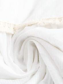 GlowEve 法式优雅无袖吊带连衣裙，收腰设计，适合夏季海滩度假，优雅迷人 - 白色 - 查看 5