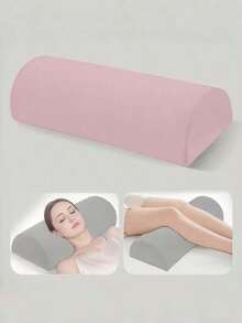 Leg & Knee Memory Foam Pillow, Semicircular Contoured Support For Back, Hip, Spine Alignment, Washable Pillowcase - Ideal Gift For Side Sleepers, Home & Travel Use. - Multicolor - View 9