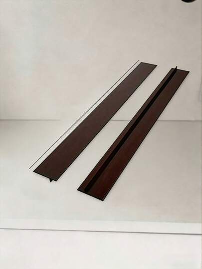 SHEIN 2/4pcs Organic Silicon High Temperature Resistant Kitchen Gap Strip, Silicone Stove Gap Covers, Oil And Dirt Resistant Gas Stove Gap Soft Sealing Strip, Silicone Gap Plug Kitchen Stove Counter Gap Cover - Flexible Stove Space Filler,