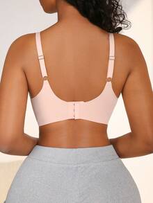 NudeFit 3-Pack Minimalist Seamless Mesh Patchwork Adhesive Bras - Multicolor - View 2