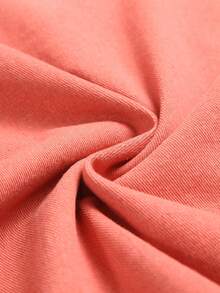 Manfinity Homme Men's Casual Distressed Pink Denim Shirt, Street Fashion - Pink - View 8