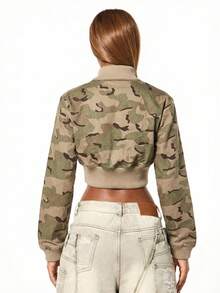 SUMWON WOMEN Women Denim Jackets & Coats - Beige - View 2