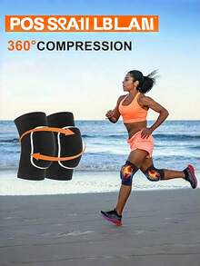 1只装排球护膝，适合舞者使用。柔软透气，男女通用，保护膝盖。适用于排球、足球、舞蹈、瑜伽、网球、跑步、骑行、健身、攀岩等运动。 - 彩色 - 查看 2