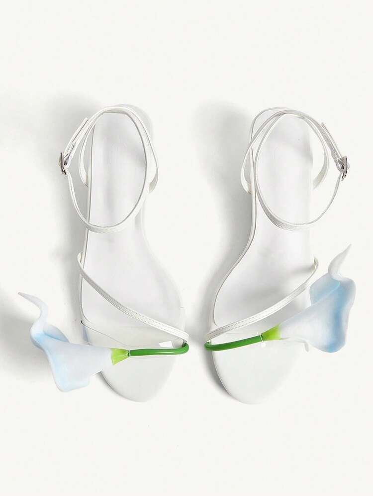 CUCCOO CHICEST Women's Comfortable Casual High Heel Sandals For Daily Wear, Summer Summer Shoes Wedding Shoes Bride Shoes