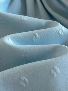 Loomiva Vestido de manga corta con cuello redondo y estampado gráfico para bebé niña - Neblina azul - Ver 4