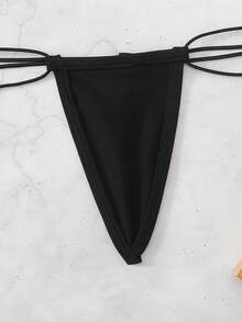 Swim SXY Swim Summer Beach Vacation Outfits Woman Sexy Bikini Sets - Black - View 5