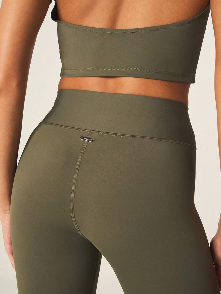 Missguided x Playboy High Rise Logo Athleisure Leggings With Circle Print Design For Active Women