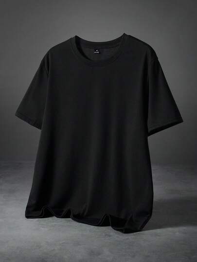 PAVTROS 男士休闲百搭纯色短袖 T 恤