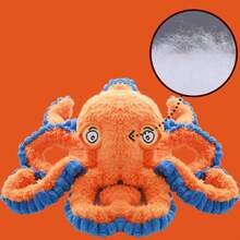 PETSIN Funny Octopus Shaped Plush Dog Toy With BB Barking Sound, Interactive Play For Dogs - Multicolor - View 8