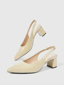 Sleekvia Women Pumps - Khaki - View 2