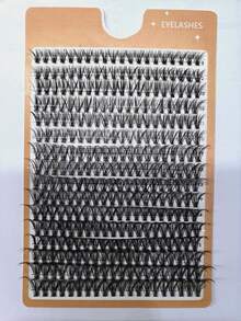1盒320根40D簇状假睫毛DIY嫁接套装C卷长貂毛效果假睫毛 - C - 查看 7