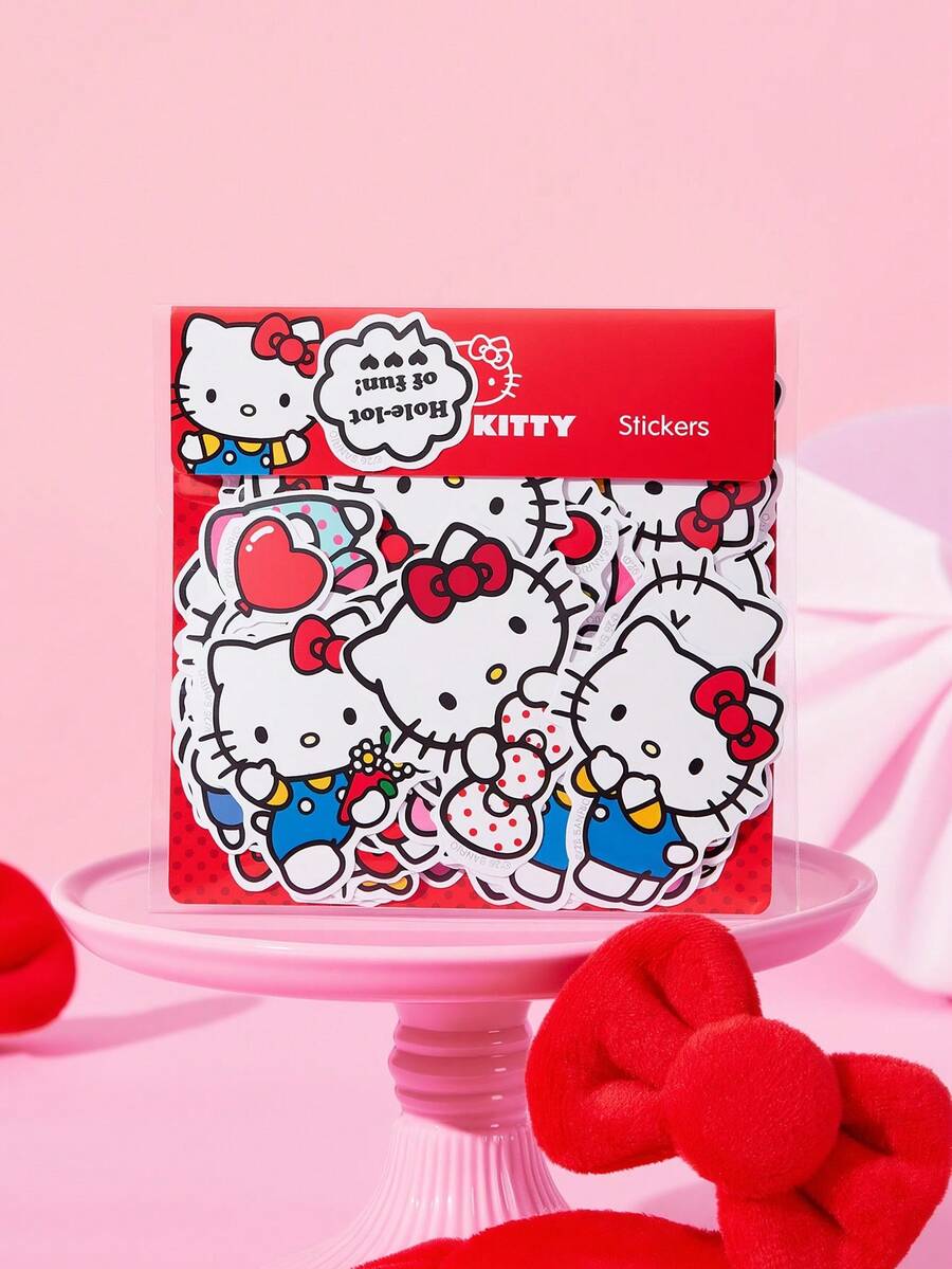 HELLO KITTY AND FRIENDS | SHEIN Paket Stiker Kartun Lucu, Stiker Dekoratif, Paket Decal Cocok Untuk Casing Ponsel, Seni Laptop, Album Kerajinan DIY, Bullet Journal, Scrapbook Perencanaan - MultiWarna - View 1
