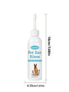 1pc/2pcsEar Drops For Cats And Pets, Ear Cleaning Solution For Dogs And Cats, Ear Washing Solution. - Multicolor - View 4