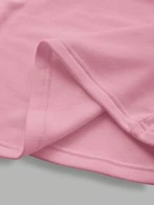 Fluxe 秋冬季基础款高领修身长袖纯色女式上衣，升级保暖内衬面料，时尚休闲舒适，百搭不臃肿 - 玫紅色 - 查看 8