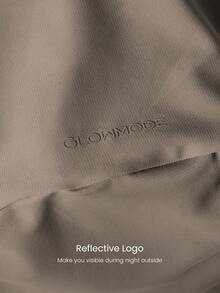 GLOWMODE X Reem Modest Glow Wherever You Go Quick-Dry Ear-Exposed Reflective Logo Adjustable Tie Head Covering Daily Casual Gym Training Wear - Khaki - View 4