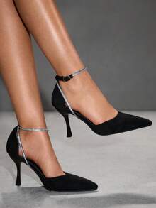 CUCCOO SZL Women's High-Heeled Shoes Valentine's Day - Black - View 1