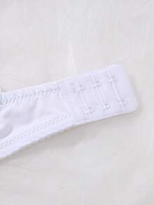 1pc Sexy Lace Minimalist Push-Up Bra, Underwire Bra For Small Bust - Multicolor - View 7