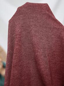SHEIN LUNE 大码女装夏季休闲度假简约纯色方领褶皱背心 女式休闲上衣 女式上衣 夏季女式上衣 高品质女式上衣 女式休闲衬衫 平价女式上衣 优雅休闲女式衬衫 最新款女式上衣 新款女式休闲上衣 - 酒紅色 - 查看 8