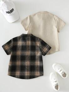 2件装男童衬衫 - 彩色 - 查看 2