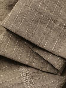 Livesso Bộ đồ mùa xuân hè gồm áo ống xếp ly phối họa tiết và quần ống đứng, kiểu dáng rộng rãi, thoải mái, phù hợp cho kỳ nghỉ, đi biển, công sở. Bộ 2 mảnh dành cho nữ, thích hợp mặc đi biển, nghỉ dưỡng hoặc đi nghỉ mát. - Màu be - Xem 7