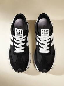 CUCCOO EASI Women's Stylish Black Sneakers - Fashionable & Comfortable Daily Casual Shoes - Black - View 3