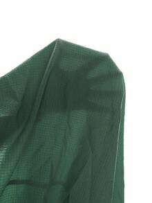 EMERY ROSE 大码女式春夏休闲双层短袖刺绣拼接绿色连衣裙 - 薄荷綠 - 查看 10