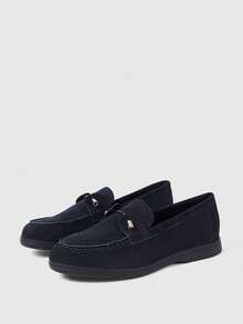 Sleekvia Casual Versatile Commuting Fringe Decor Flat Loafers - Blue - View 10