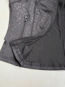 SHEIN Sweetro Women's 2000s Style Going Out Elegant & Sweet Fitted Jacket, Spring/Autumn - Black - View 7