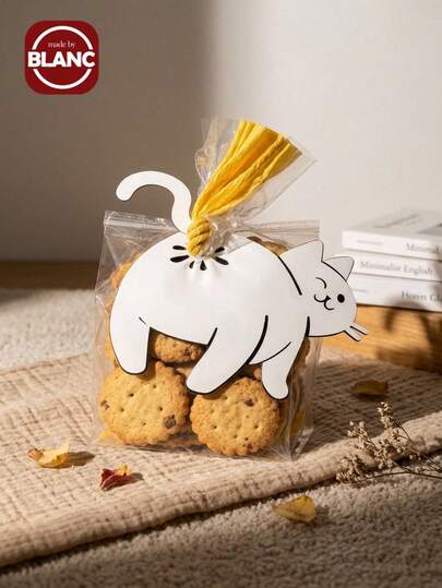 Madebyblanc Clips para bolsas con diseño de trasero de gato - Clips adorables y divertidos para bolsas de comida como chips, pan, un accesorio de cocina lindo y una idea de regalo