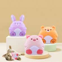 PETSIN Creative Animal Shaped Plush Toy, Containing Sound Paper For Cats To Interact And Play With - Multicolor - View 5