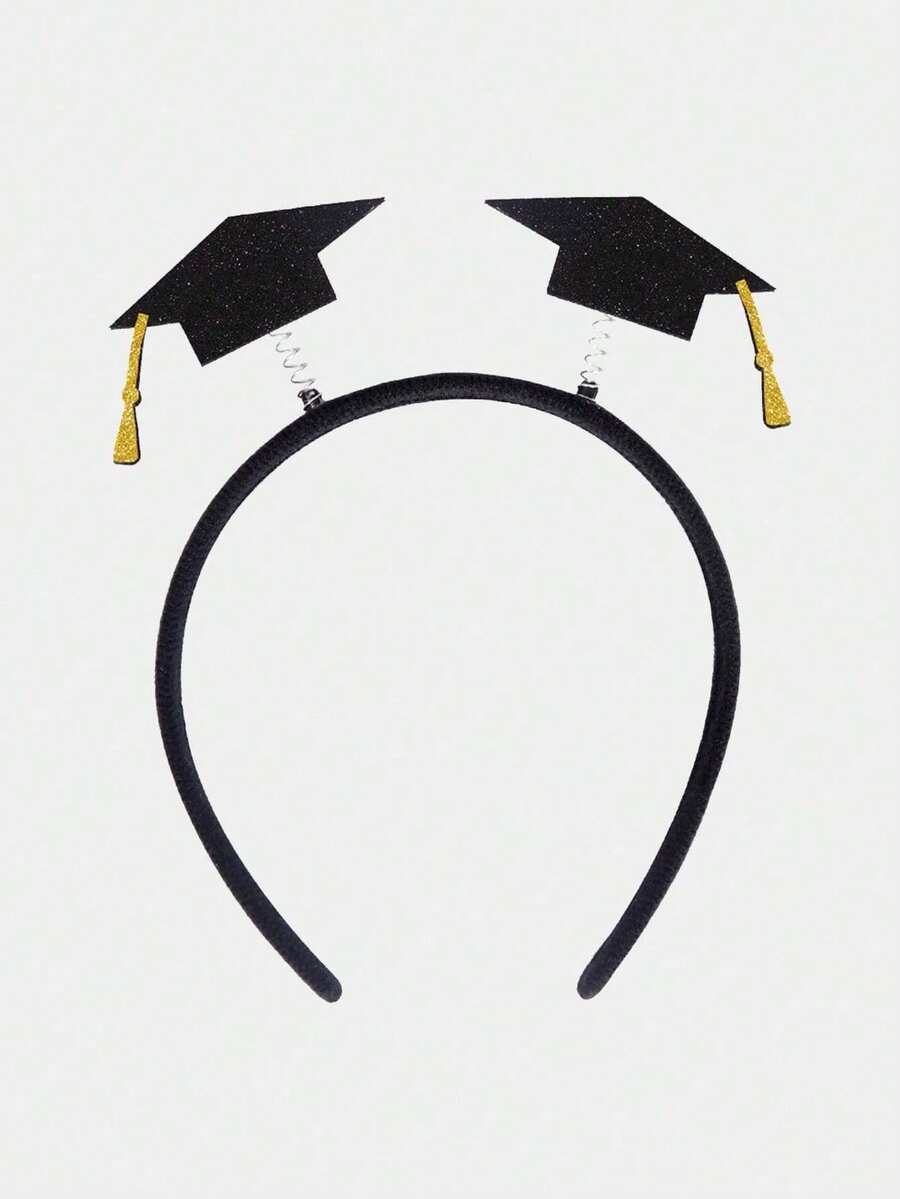 SHEIN 1 件毕业季摄影道具头带
