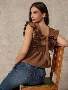 WESTFADE 女士上衣 - 棕色 - 查看 1