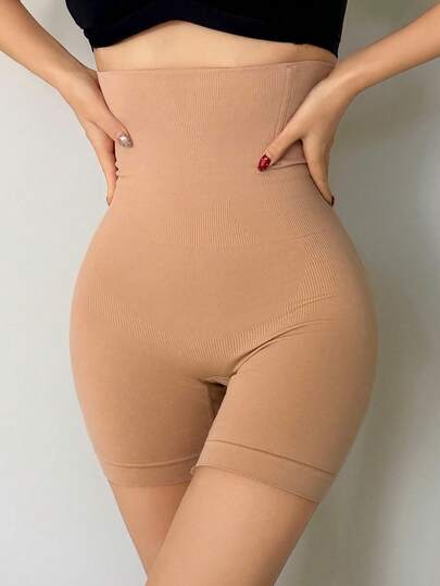 DAZY 无缝高腰塑身短裤，隐形收腰女士裤，适合春夏穿着