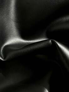 Swim SXY 两件套特殊面料挂脖比基尼上衣和系带泳裤性感时尚泳装套装 - 黑色 - 查看 8